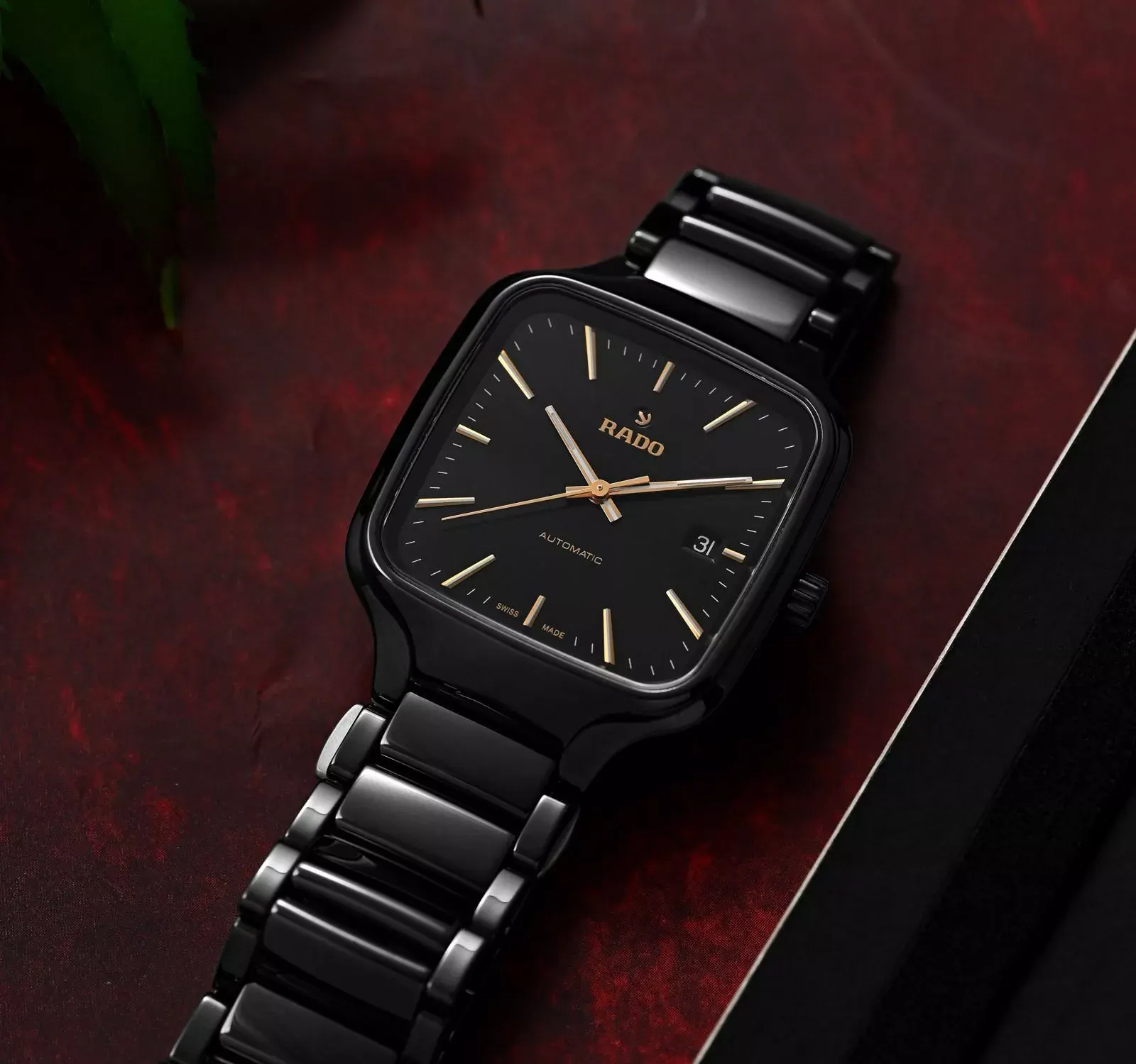 Rado True Square Authentic Blackout Black Men's Watch- R27078162